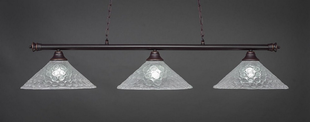 1643687 Toltec Lighting-373-DG-411-Oxford - 3 Light Billia sku 1643687