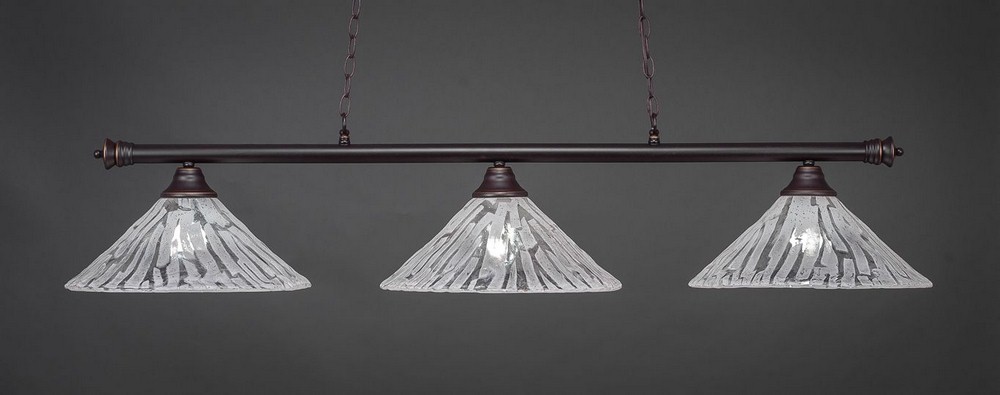 1643661 Toltec Lighting-373-DG-719-Oxford - 3 Light Billia sku 1643661