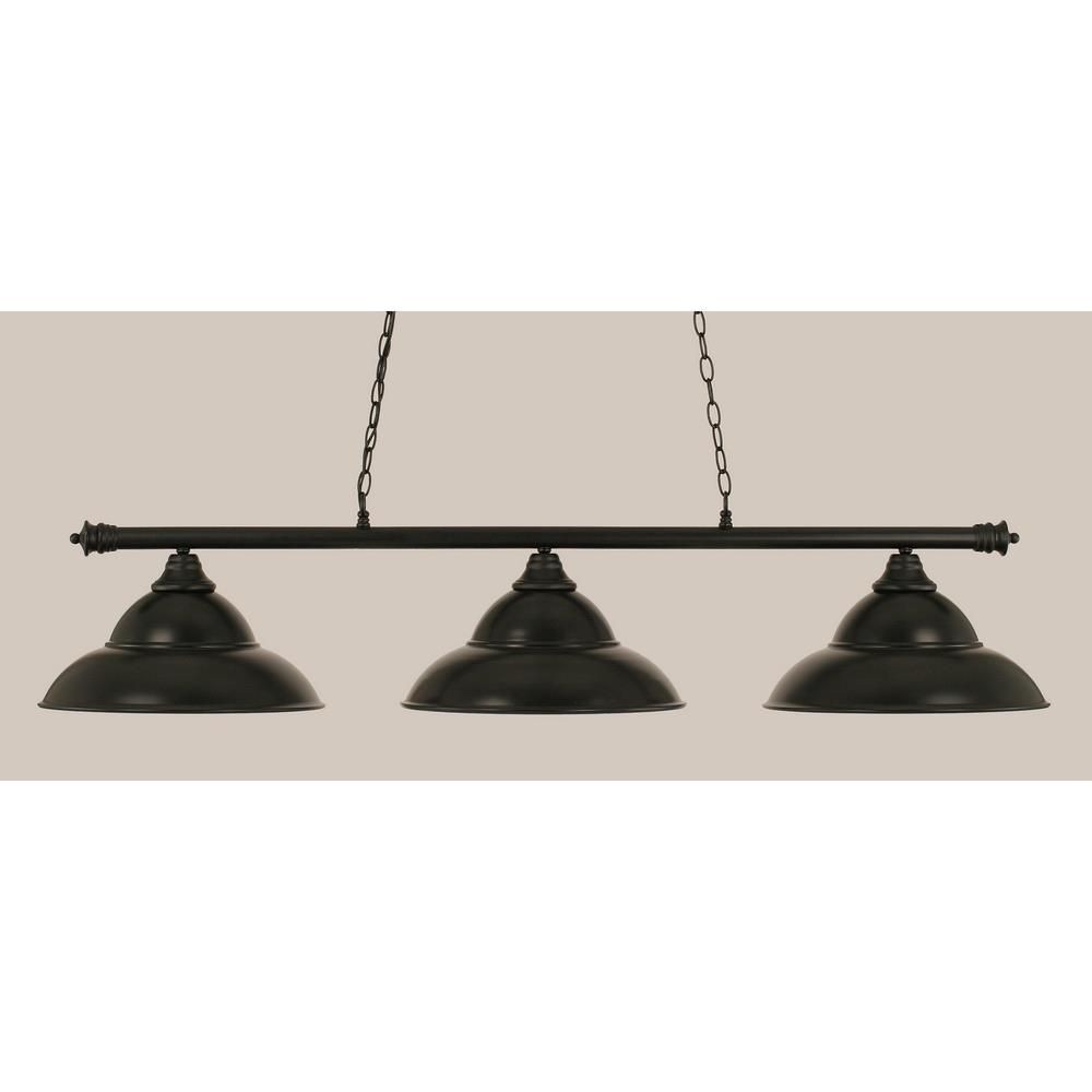 1643830 Toltec Lighting-373-MB-429-MB-Oxford - 3 Light Bil sku 1643830