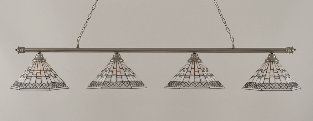 1682658 Toltec Lighting-374-BN-910-Oxford - 4 Light Billia sku 1682658