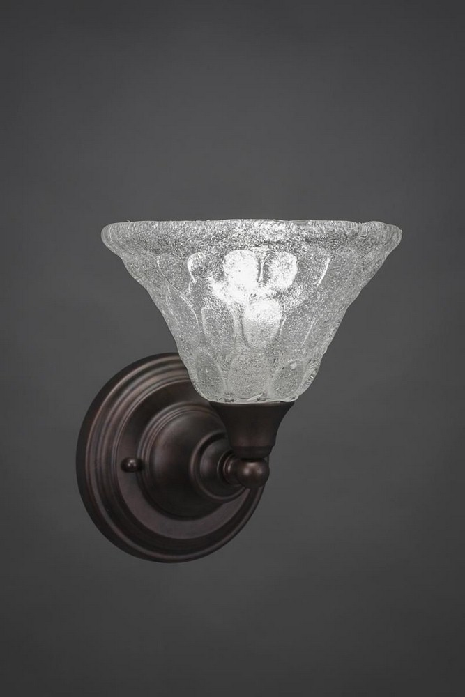 Toltec Lighting-40-BRZ-451-Any - 1 Light Wall Sconce-8.75 Inches Tall and 8 Inches Wide Bronze Italian Bubble Any - 1 Light Wall Sconce-8.75 Inches Tall and 8 Inches Wide