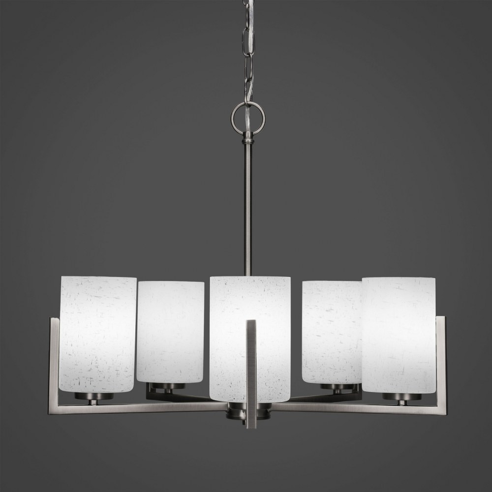 Toltec Lighting-4505-GP-310-Atlas - 5 Light Chandelier-17.5 Inches Tall and 20 Inches Wide   Atlas - 5 Light Chandelier-17.5 Inches Tall and 20 Inches Wide