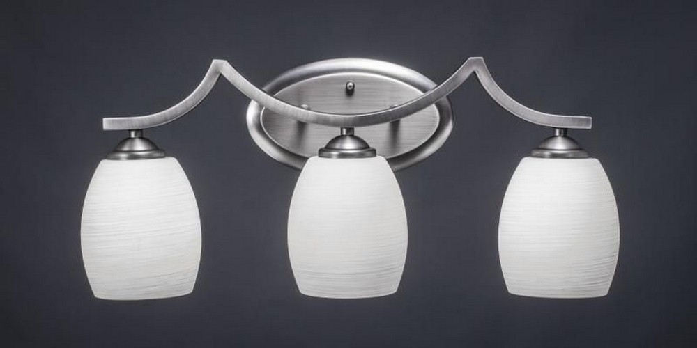 1819740 Toltec Lighting-553-GP-615-Zilo - 3 Light Bath Bar sku 1819740