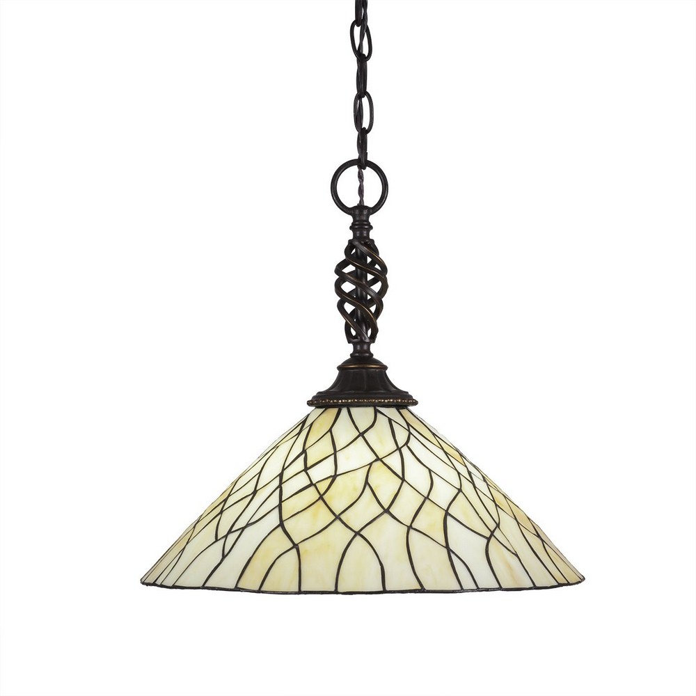 2270638 Toltec Lighting-82-DG-911-Elegante - 1 Light Penda sku 2270638