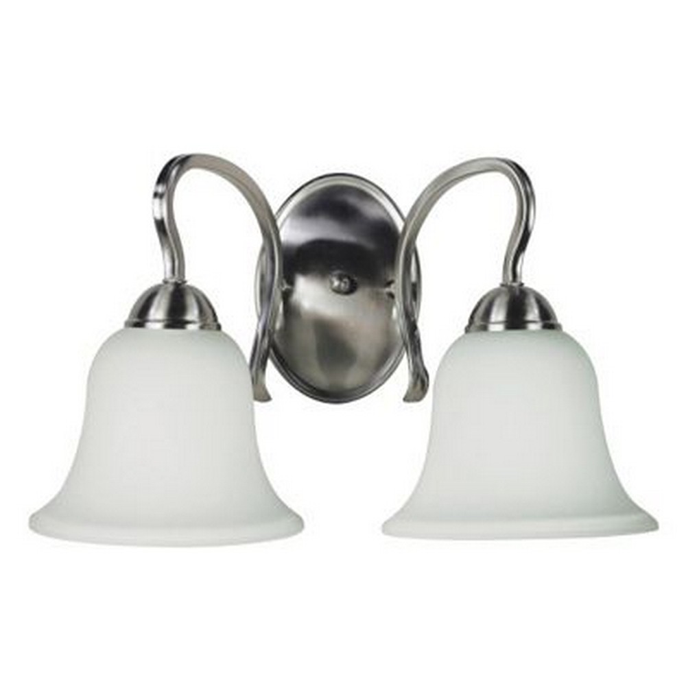 Trans Globe Lighting-8161 BN-Glasswood - Two Light Wall Sconce   Glasswood - Two Light Wall Sconce