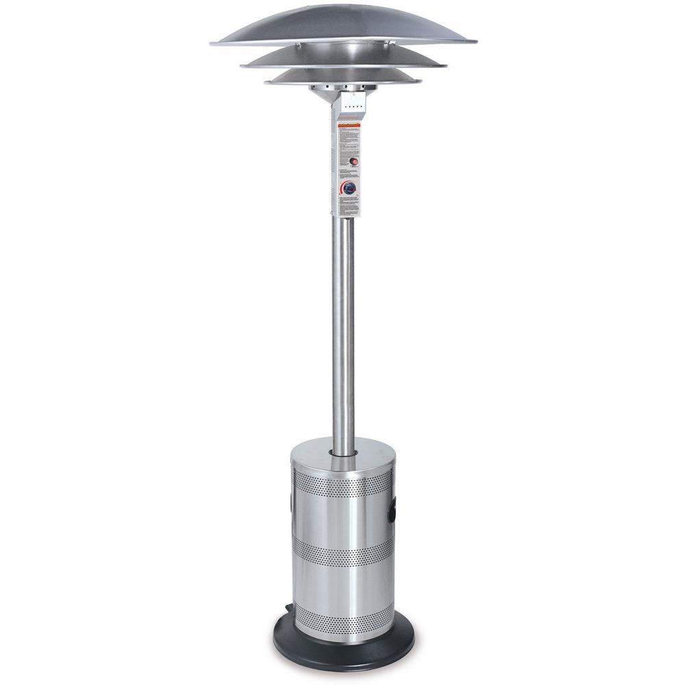 Uniflame Es5000comm 92 Inch Outdoor Liquid Propane Gas Triple Dome Heater