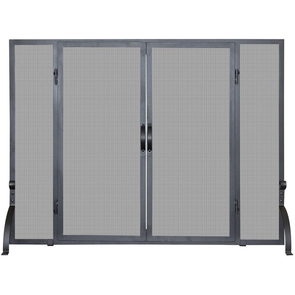 Uniflame S 1046 44 Single Panel Large Screen With Doors