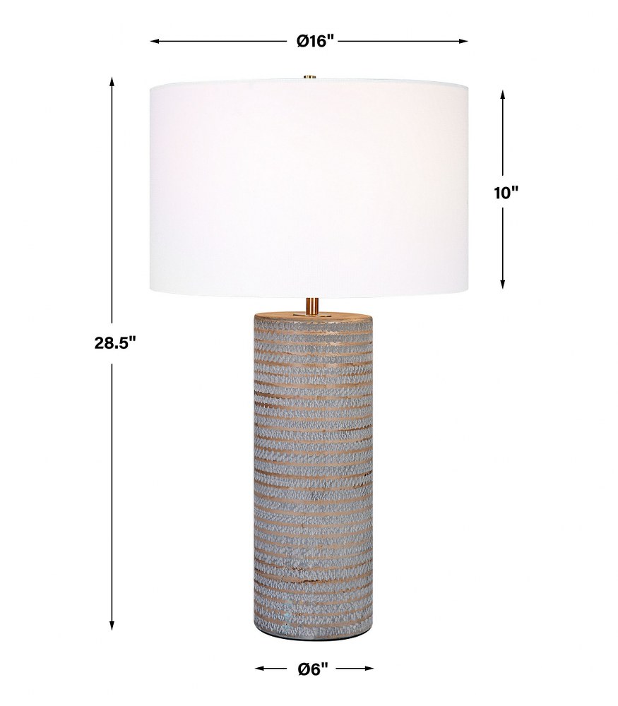 Uttermost 29994 Monolith - 1 Light Table Lamp - Picture 3 of 4