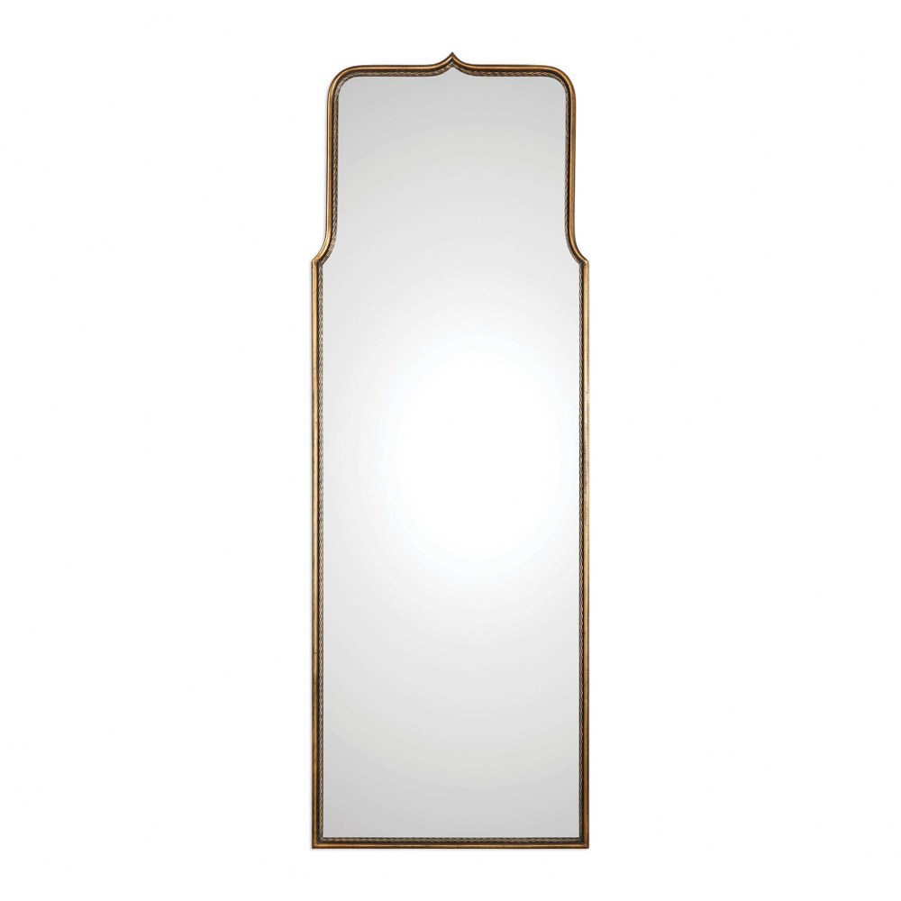 Uttermost-09247-Adelasia - 68.63 inch Mirror   Antiqued Gold Leaf Finish