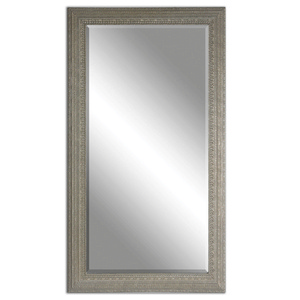 Uttermost-14603-Malika - 68.5 inch Mirror   Antiqued Silver-Champagne/Light Gray Wash Finish