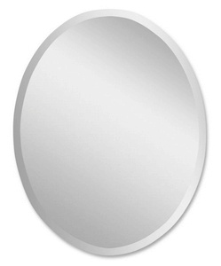 Uttermost-19580 B-Frameless Vanity Oval Mirror - 22 inches wide by 0.5 inches deep   Frameless Vanity Oval Mirror - 22 inches wide by 0.5 inches deep