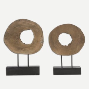 1676957 Uttermost-19822-Ashlea - 20.5 inch Sculpture (Set  sku 1676957