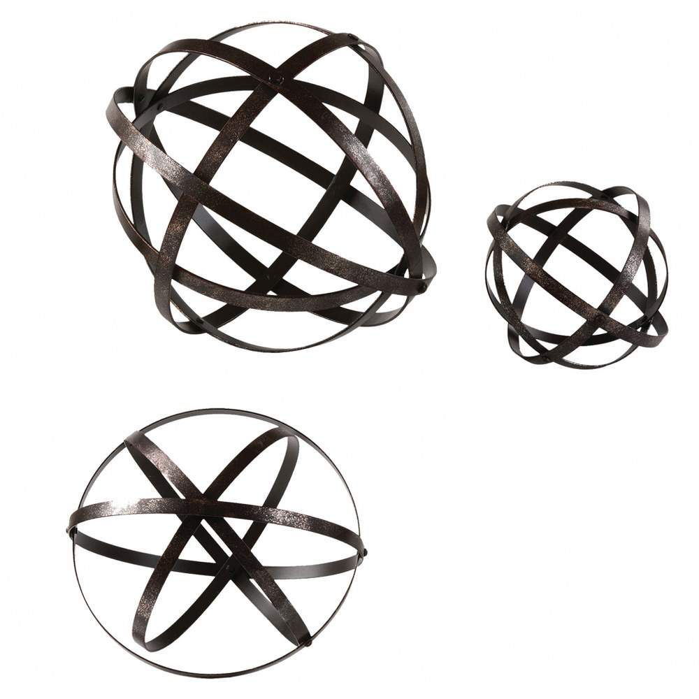 1874060 Uttermost-19975-Stetson Spheres - 11.8 inch Sphere sku 1874060