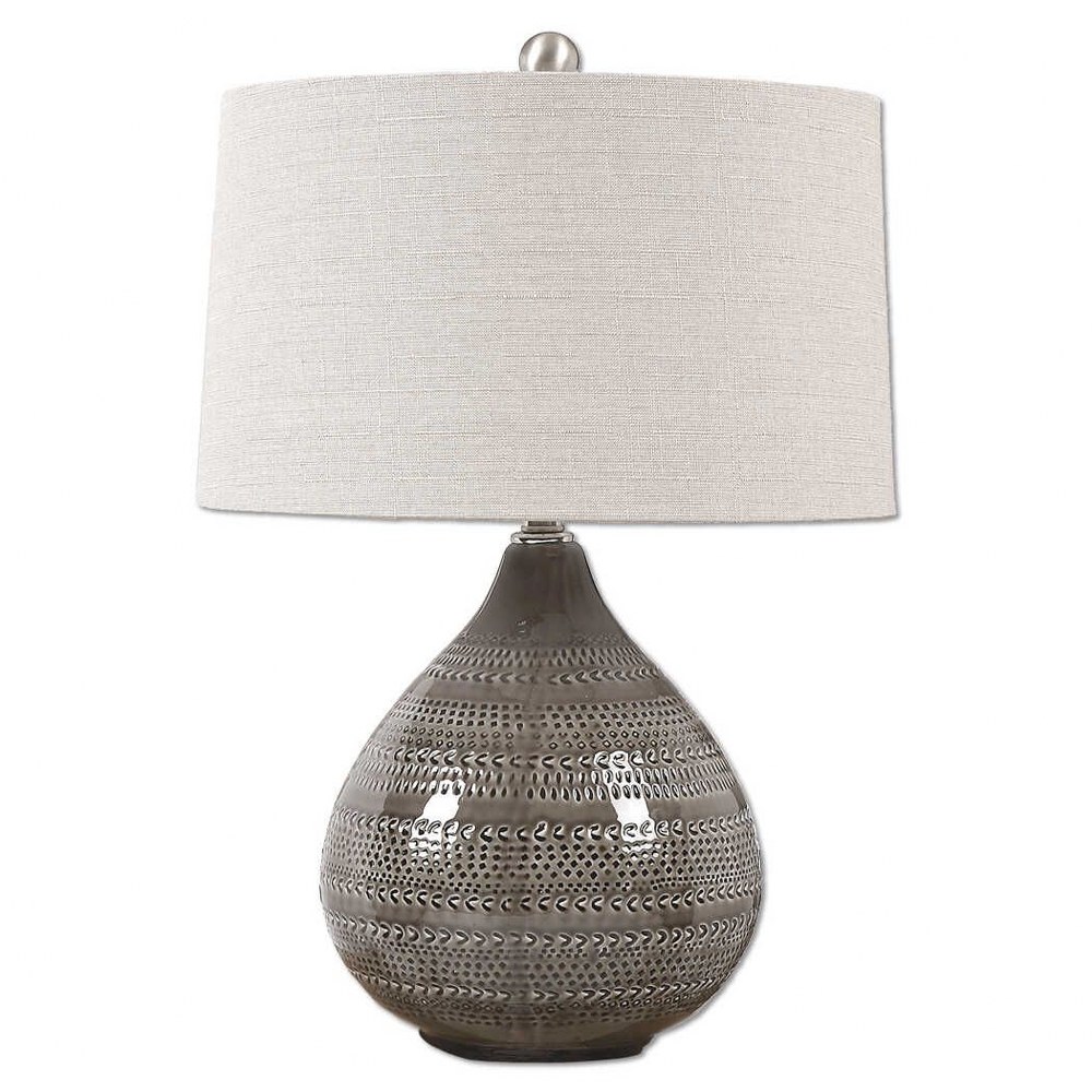 Uttermost 27057-1 Batova - 1 Light Table Lamp - 17 inches wide by 17 inches deep
