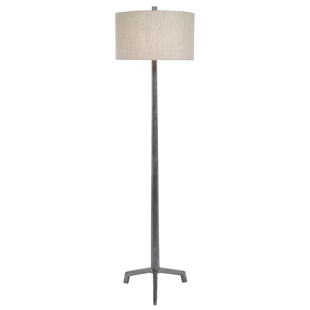 2247880 Uttermost-28118-Ivor - 1 Light Floor Lamp   Raw St sku 2247880