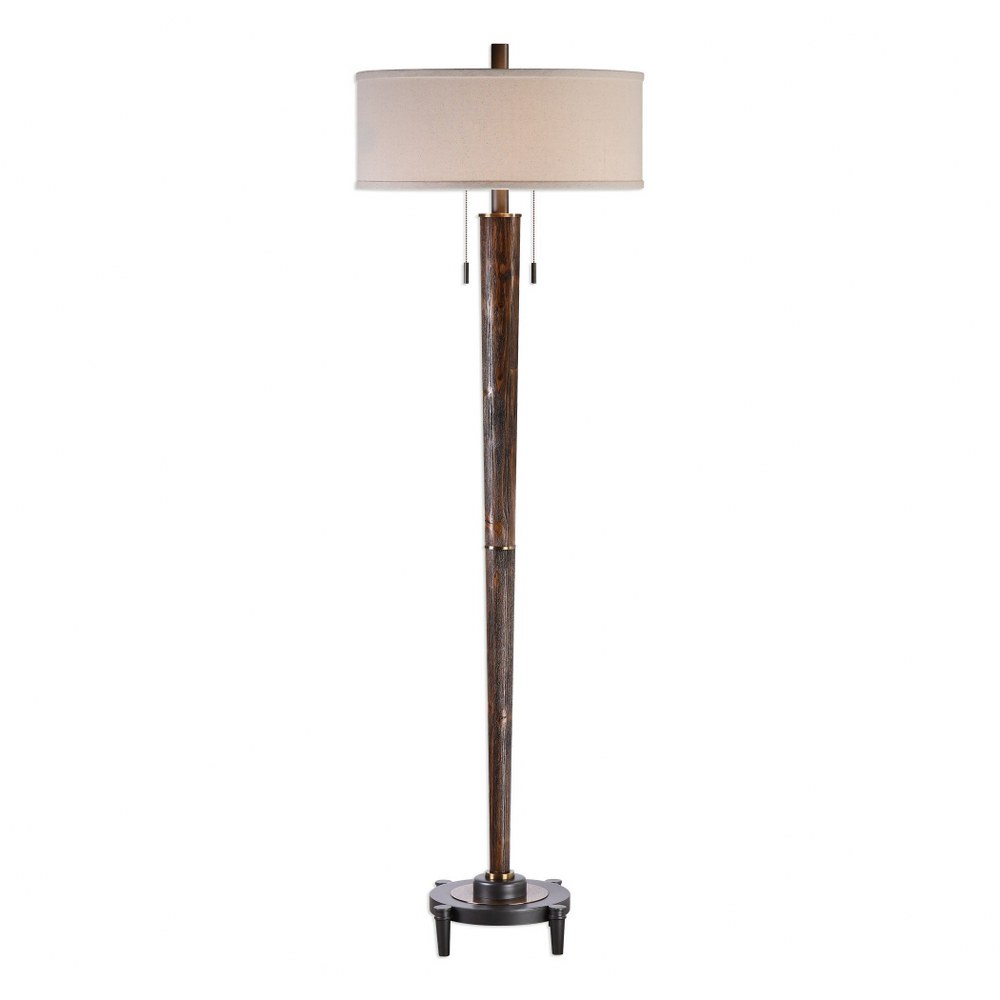 2274479 Uttermost-28119-1-Rhett - 2 Light Floor Lamp   Bur sku 2274479