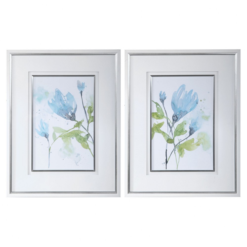 3825520 Uttermost-33712-Cerulean Splash - 36 inch Floral P sku 3825520