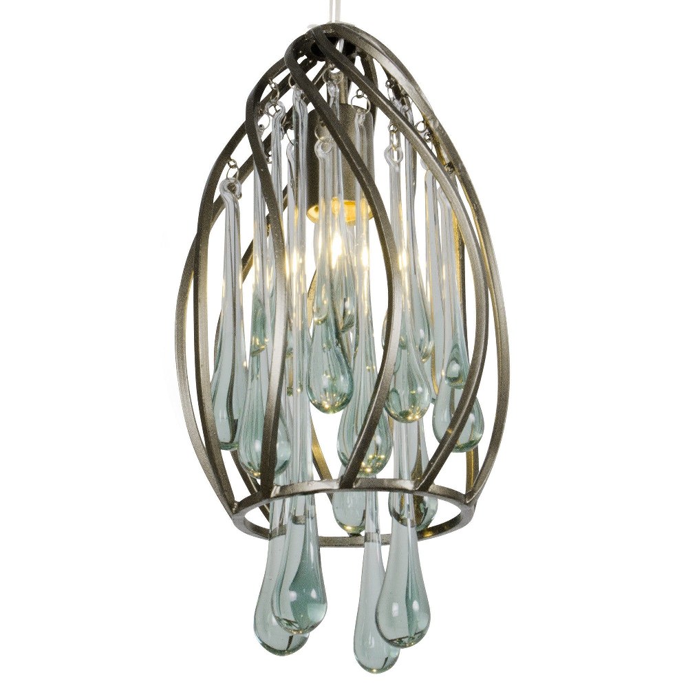 Varaluz Lighting-151M01NB-Area 51 - 1 Light Mini Pendant   Area 51 - 1 Light Mini Pendant in New Bronze Finish