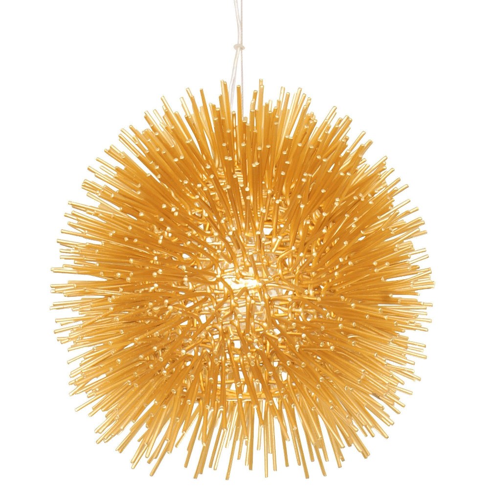 Varaluz Lighting-169M01GO-Urchin - One Light Mini Pendant   Gold Finish