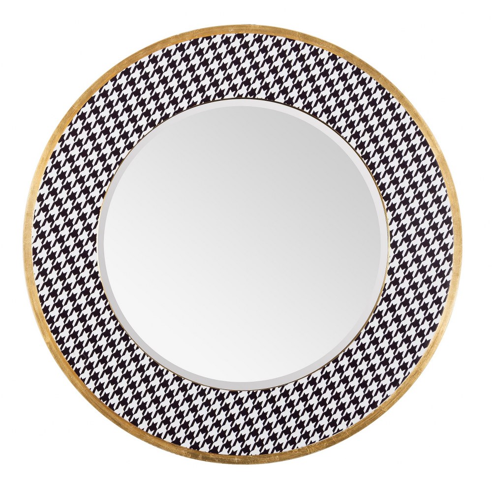 Varaluz Lighting-4DMI0102-Varaluz Casa - 30 Inch Round Mirror   Gold Dust Finish