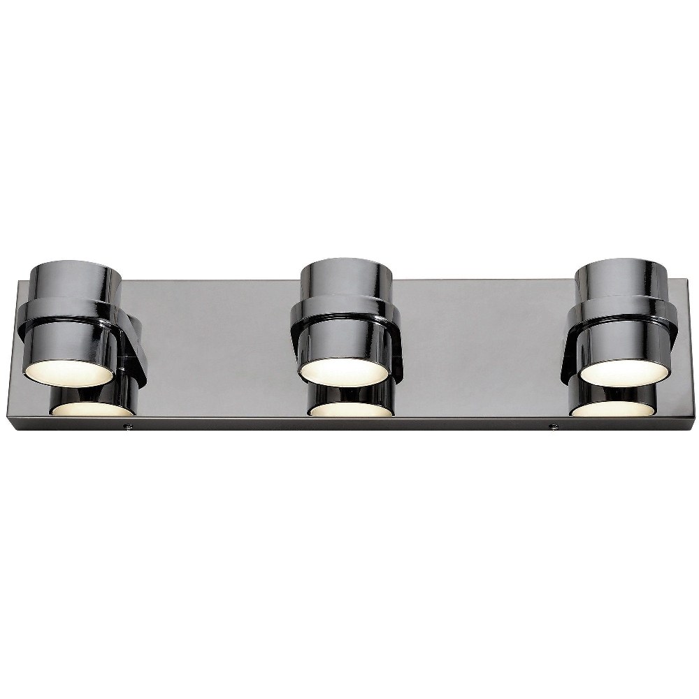 Varaluz Lighting-610820-Twocan - 20 Inch 30W 6 LED Bath Vanity   Polished Chrome Finish