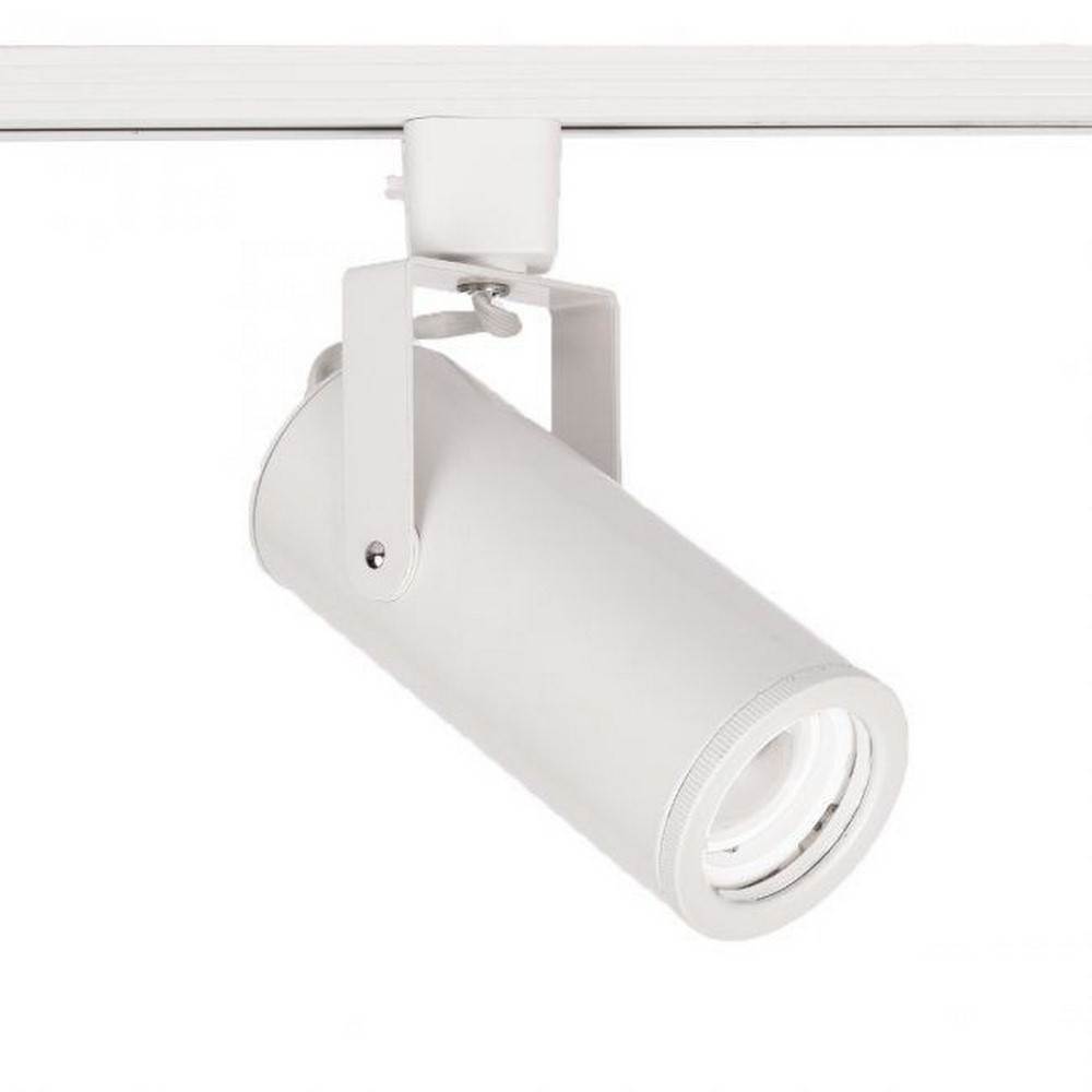 WAC Lighting-H-2020-930-WT-Silo-20W 1 LED Beamshift H Track in Contemporary Style-2.69 Inches Wide by 7.69 Inches High   White Finish with Clear Acrylic Glass