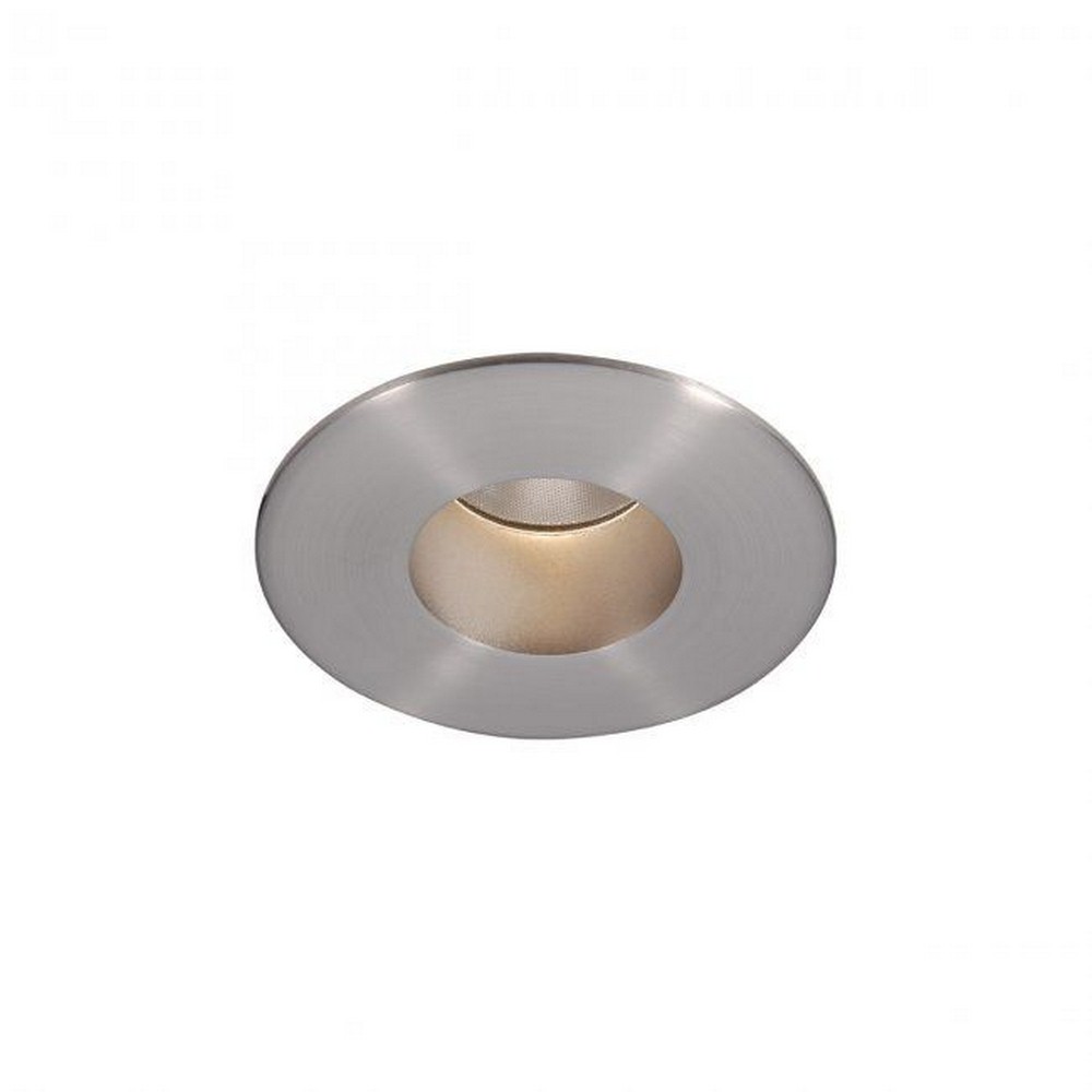 WAC Lighting-HR2LEDT109PS835BN-Tesla PRO - 2 Inch 14.5W 3500K 85CRI 1 LED Round Open Reflector Trim with Light Engine   Brushed Nickel Finish with Borosilicate Clear Glass