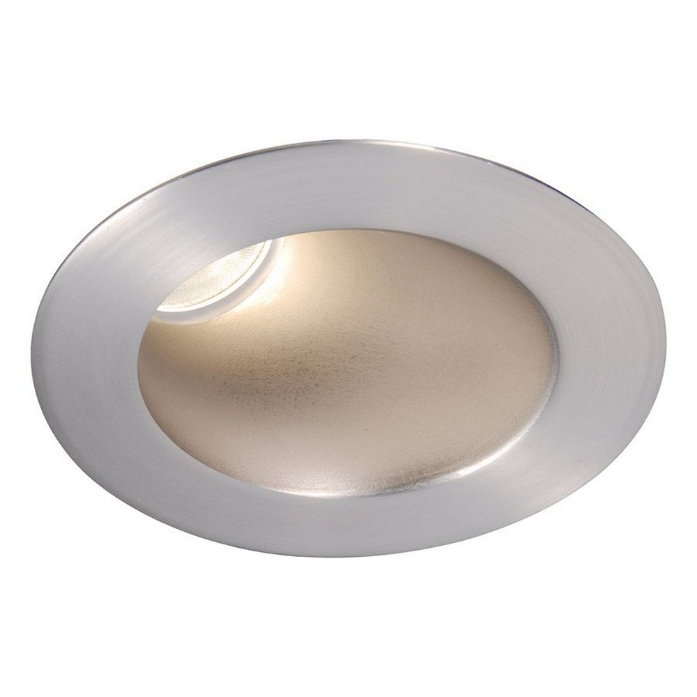 WAC Lighting-HR3LEDT418PS827BN-Tesla PRO - 3.5 Inch 21.5W 2700K 85CRI 1 LED Round Adjustable Trim with Light Engine   Brushed Nickel Finish with Borosilicate Clear Glass