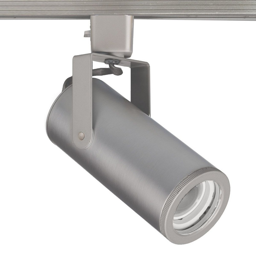 WAC Lighting-L-2020-930-BN-Silo-20W 1 LED Beamshift L Track in Contemporary Style-2.69 Inches Wide by 7.69 Inches High Brushed Nickel  White Finish with Clear Acrylic Glass