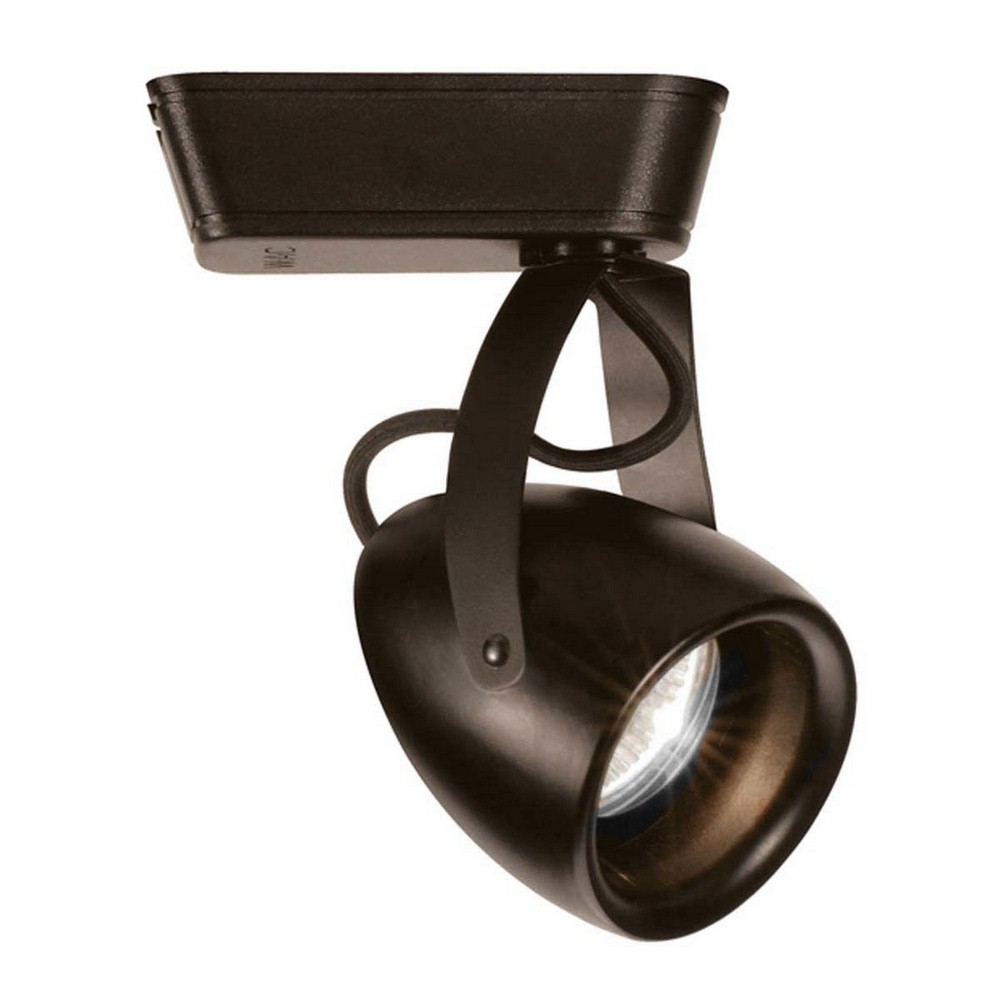 WAC Lighting-L-LED820F-30-DB-Impulse - 7.88 Inch 23W 40 degree 3000K 85CRI 1 LED Low Voltage L Track Head   Dark Bronze Finish