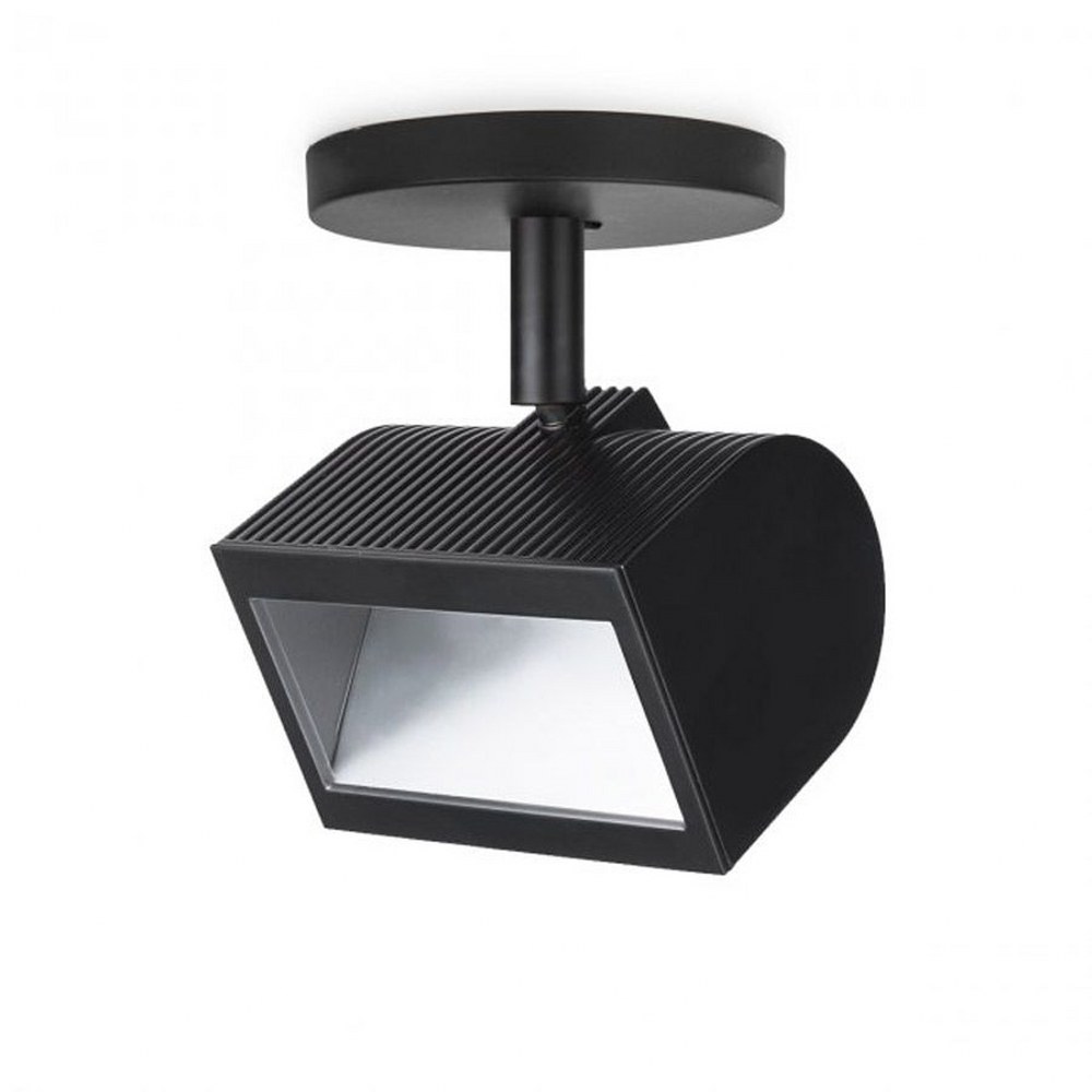 WAC Lighting-MO-3020W-930-BK-20W 3000K 9CRI 1 LED Wall Wash Monopoint Flood Light in Contemporary Style-3.4 Inches Wide by 6.73 Inches High   Black Finish