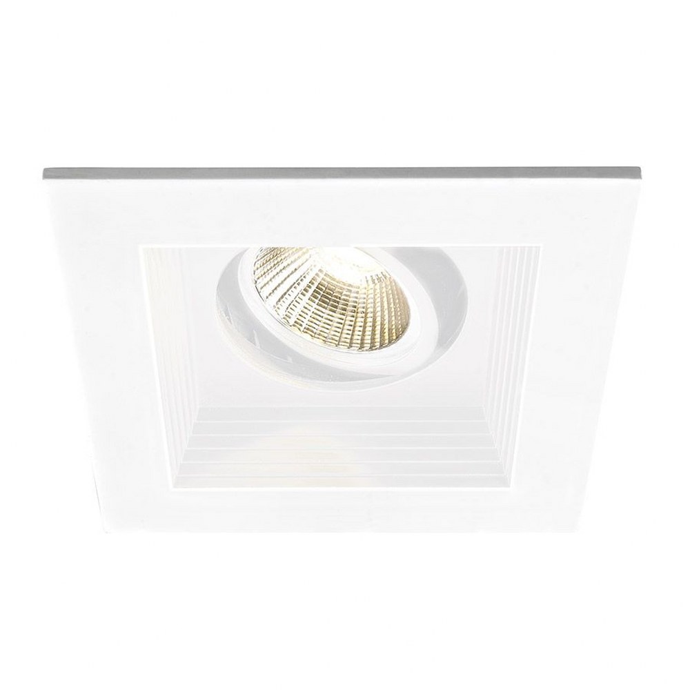 WAC Lighting-MT-3LD111NA-F927WT-Mini Multiples-11W 25 degree 2700K 90CRI 1 LED Airtight Housing with Trim in Functional Style-9.88 Inches Wide by 5.13 Inches High   White Finish