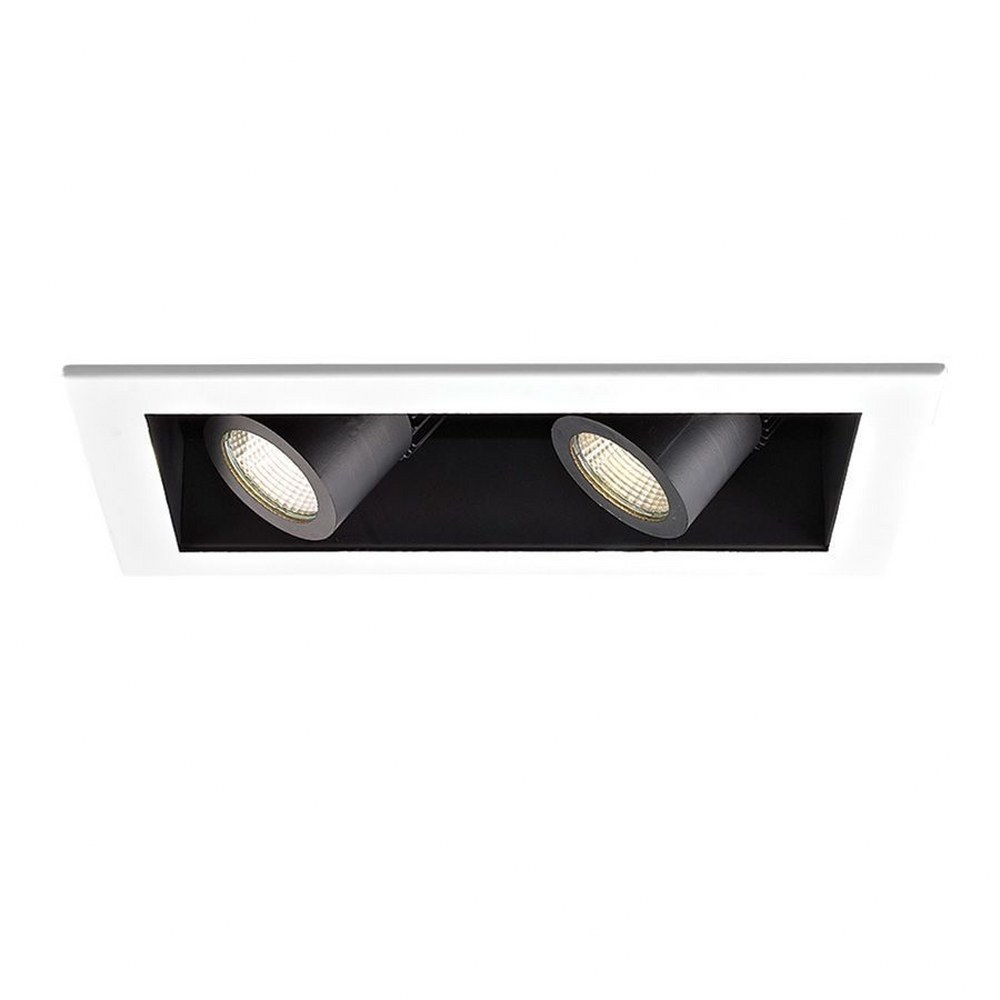 WAC Lighting-MT4LD211NE-F27-BK-Precision Multiples - 19.63 Inch 23W 1 LED Flood Reccessed Housing 2700 85 Black Finish