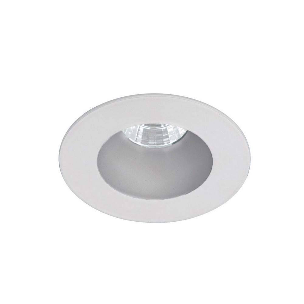 WAC Lighting-R2BRD-F927-HZWT-Oculux-9W 45 degree 2700K 90CRI LED Round Open Reflector Trim with in Functional Style-5.88 Inches Wide by 3.96 Inches High   Haze White Finish with Frosted Glass