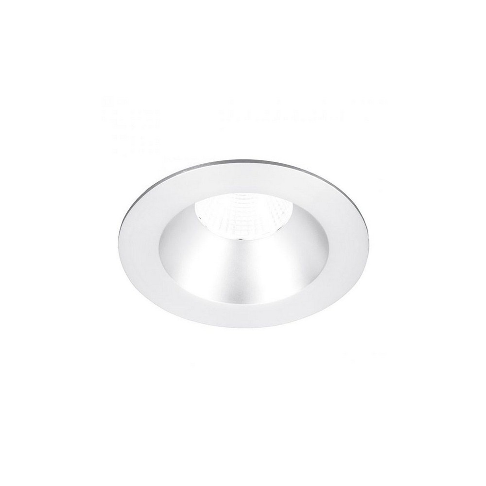 WAC Lighting-R2BRD-F927-WT-Oculux-9W 45 degree 2700K 90CRI LED Round Open Reflector Trim with in Functional Style-5.88 Inches Wide by 3.96 Inches High   White Finish with Frosted Glass