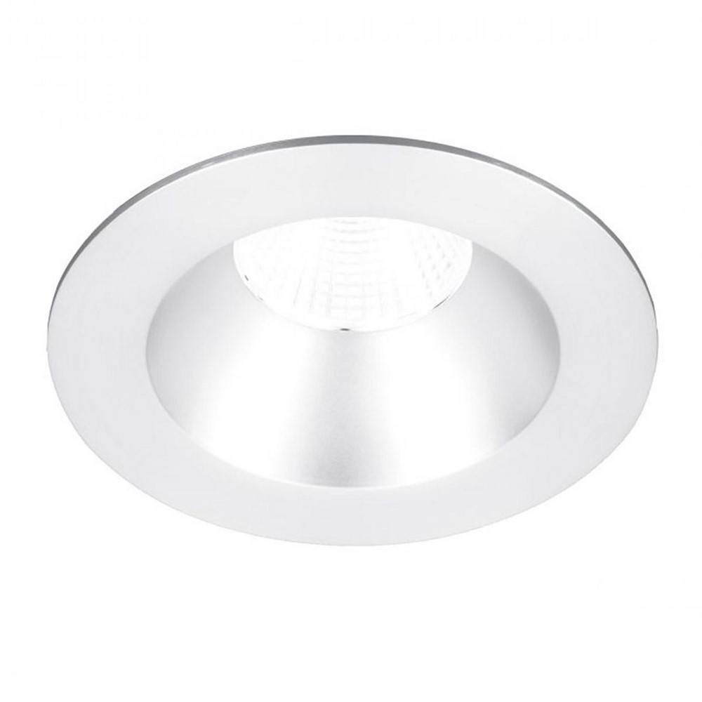 WAC Lighting-R3BRD-F927-WT-Oculux-11W 50 degree 90CRI 1 LED Round Open Reflector Trim in Contemporary Style-4.75 Inches Wide by 4 Inches High 2700 White White Finish with Frosted Glass