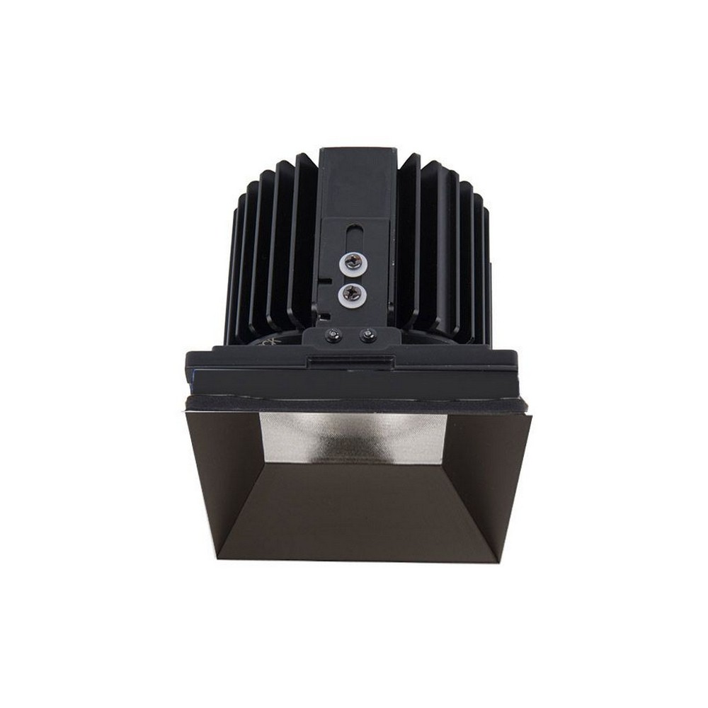 WAC Lighting-R4SD1L-F827-CB-Volta-36W 45 degree 85CRI 1 LED Square Shallow Regressed Invisible Trim with in Contemporary Style-5.75 Inches Wide by 5.63 Inches High 2700 80 White Finish with Textured G