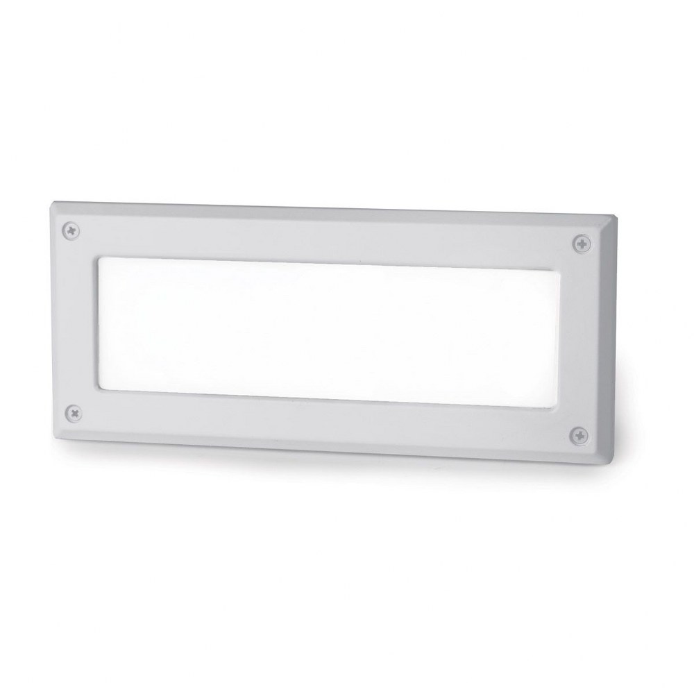 WAC Lighting-WL-5105-30-aGH-Endurance-5.5W 1 LED Brick Light in Contemporary Style-4 Inches Wide by 9.5 Inches High 3000K  Graphite Finish with Opal Glass
