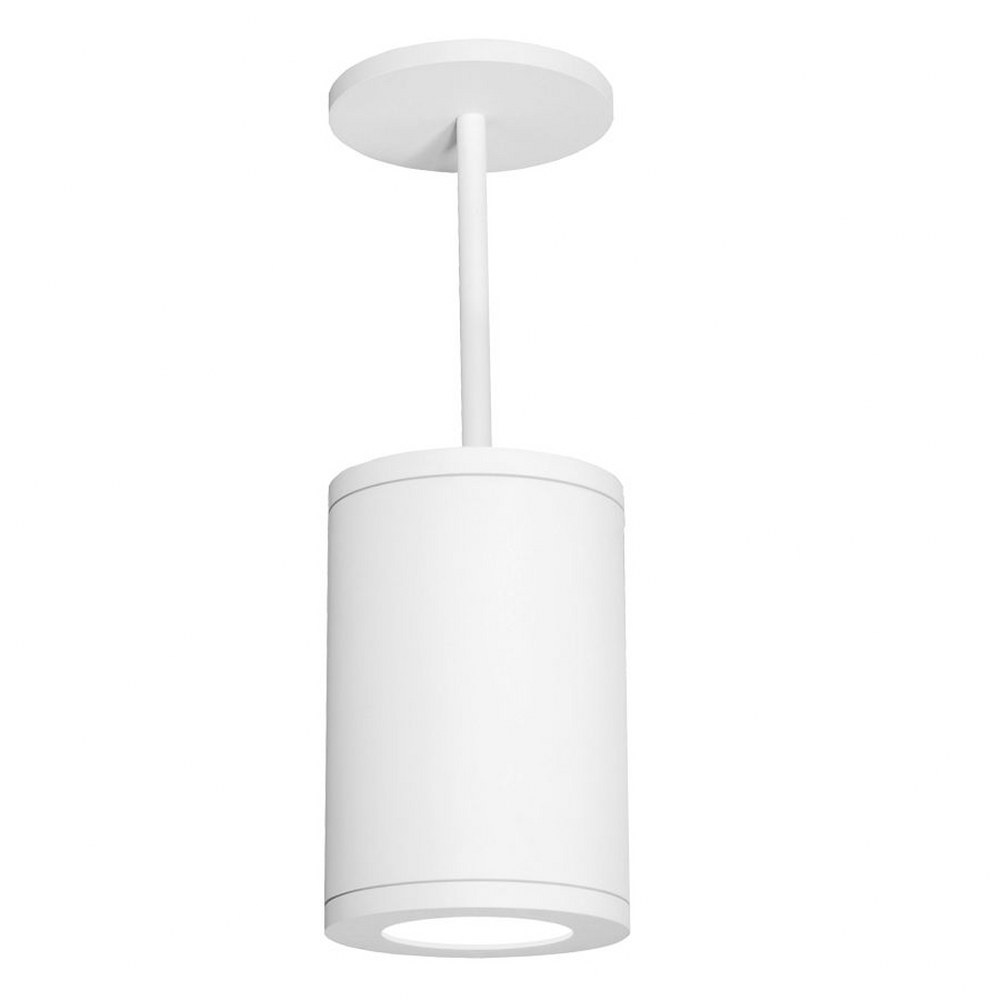 WAC Lighting-DS-PD05-N27-WT-Tube Architectural-24W 1 LED Flood Down Pendant-4.92 Inches Wide by 7.17 Inches High White 2700 Tube Architectural-24W 1 LED Flood Down Pendant-4.92 Inches Wide by 7.17 Inc