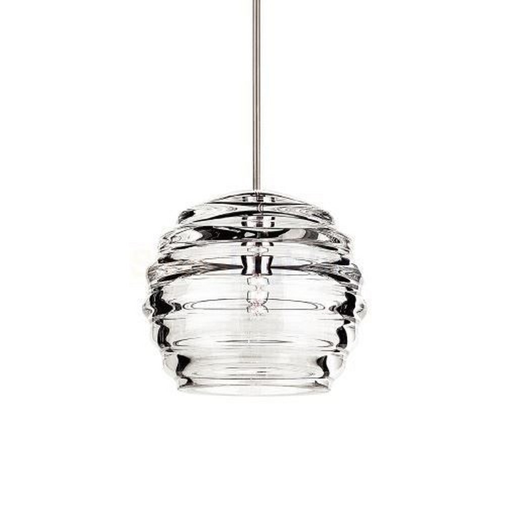 WAC Lighting-G916-CL-Clarity-Ball Glass Shade-6 Inches Wide by 5.38 Inches High   Clarity-Ball Glass Shade-6 Inches Wide by 5.38 Inches High