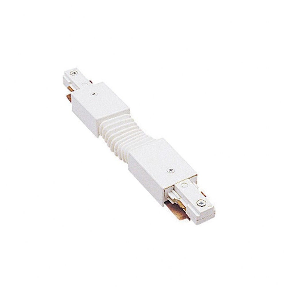 WAC Lighting-J2-FLX-WT-Accessory-J Series 2 Circuit Flexible Connector-1.5 Inches Wide by 0.88 Inches High White  White Finish