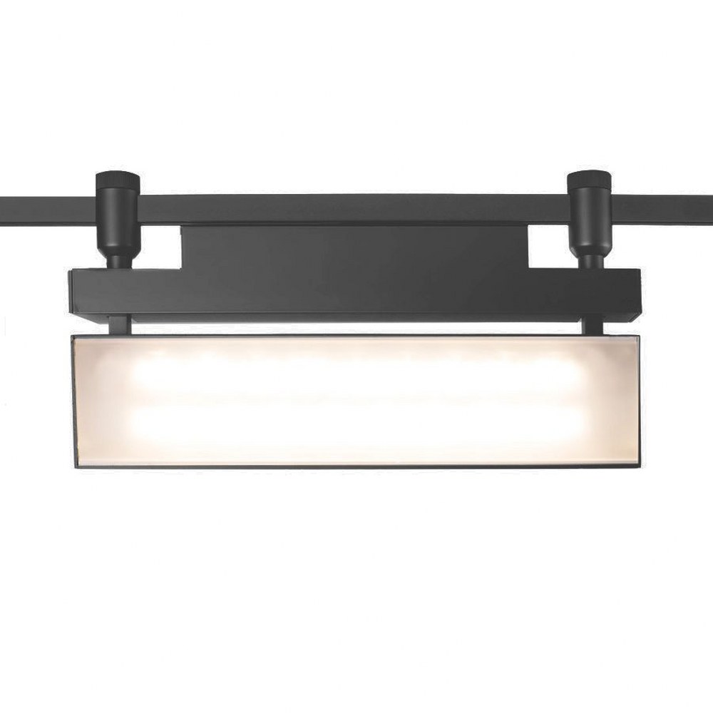 WAC Lighting-L-LED42W-27-BK-43W 1 LED L-Track Wall Washer-14 Inches Wide by 2.13 Inches High Black 2700 White Finish