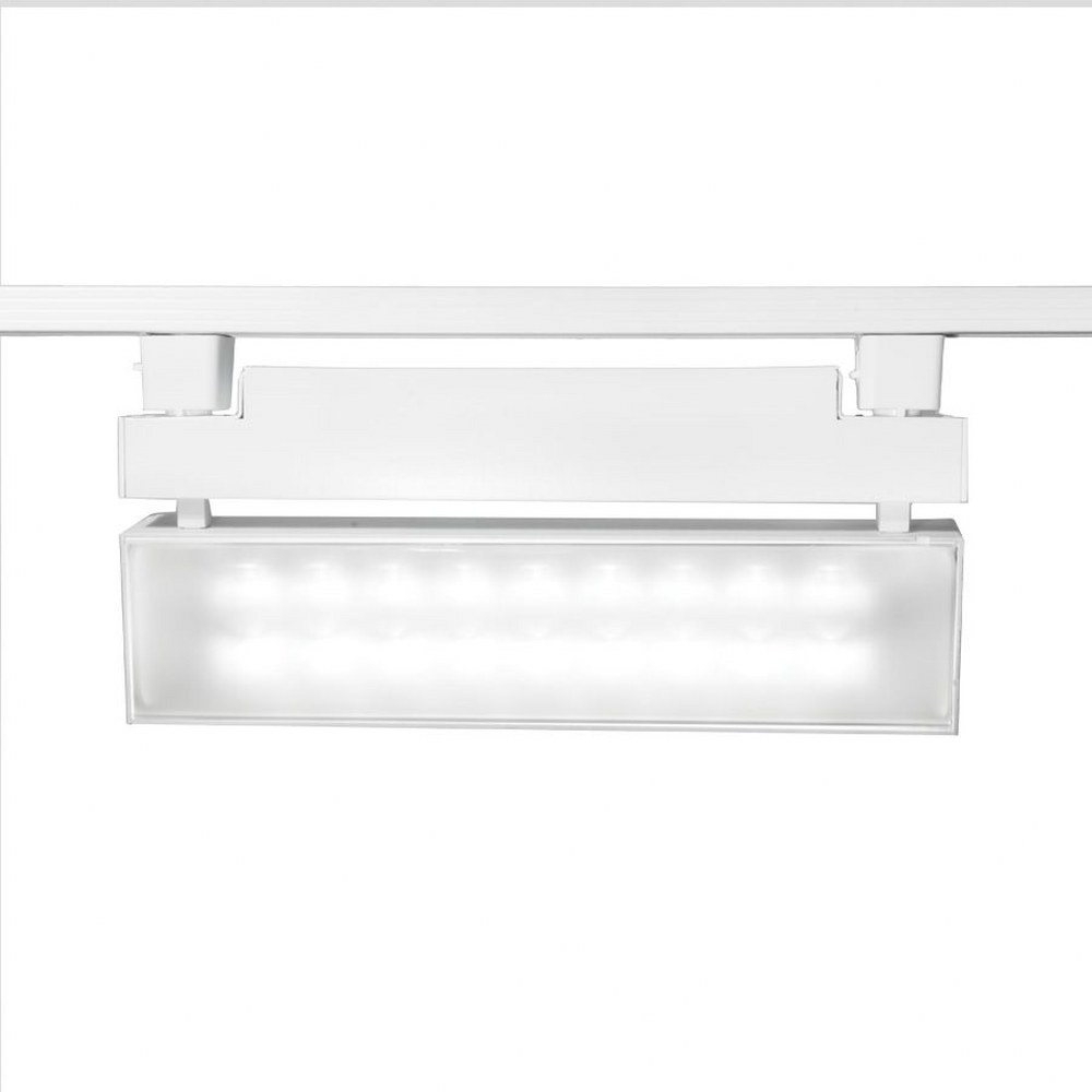 WAC Lighting-L-LED42W-27-WT-43W 1 LED L-Track Wall Washer-14 Inches Wide by 2.13 Inches High White 2700 White Finish