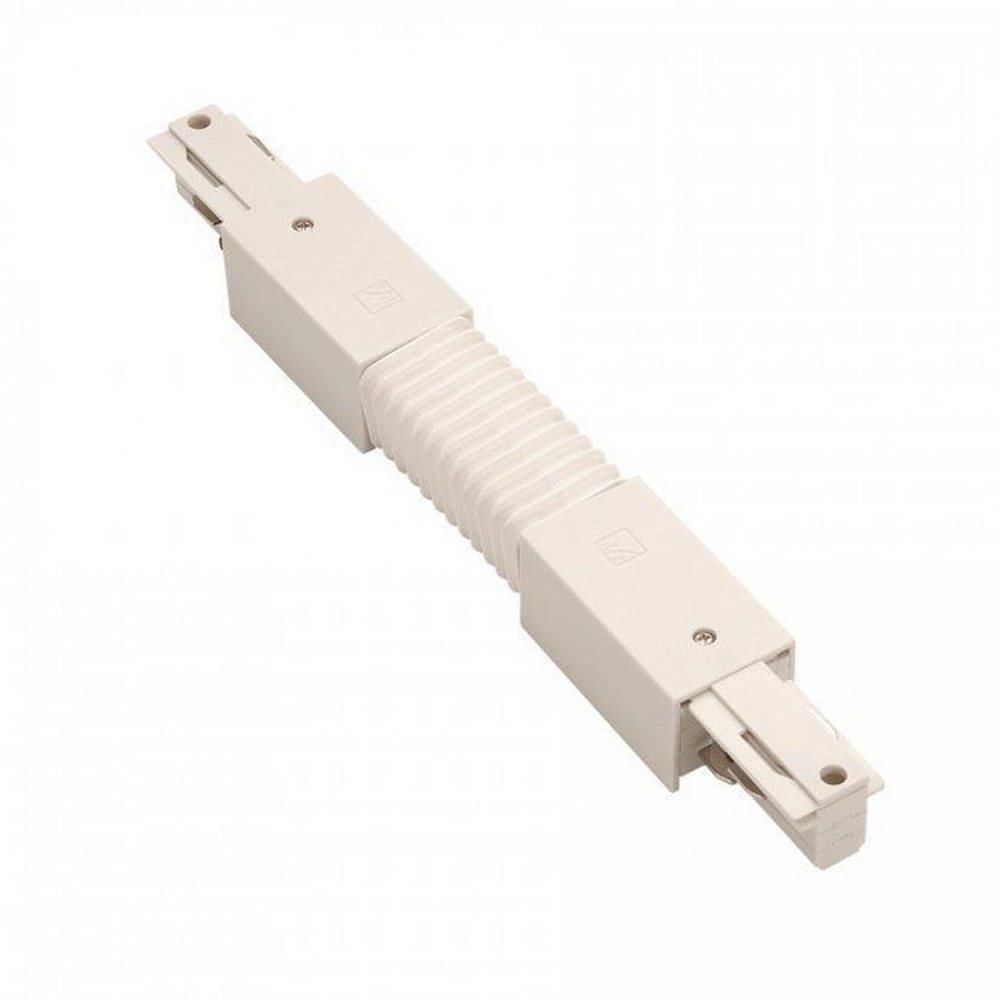 WAC Lighting-WFC-WT-Accessory - W Track Flexible Connecter White  White Finish