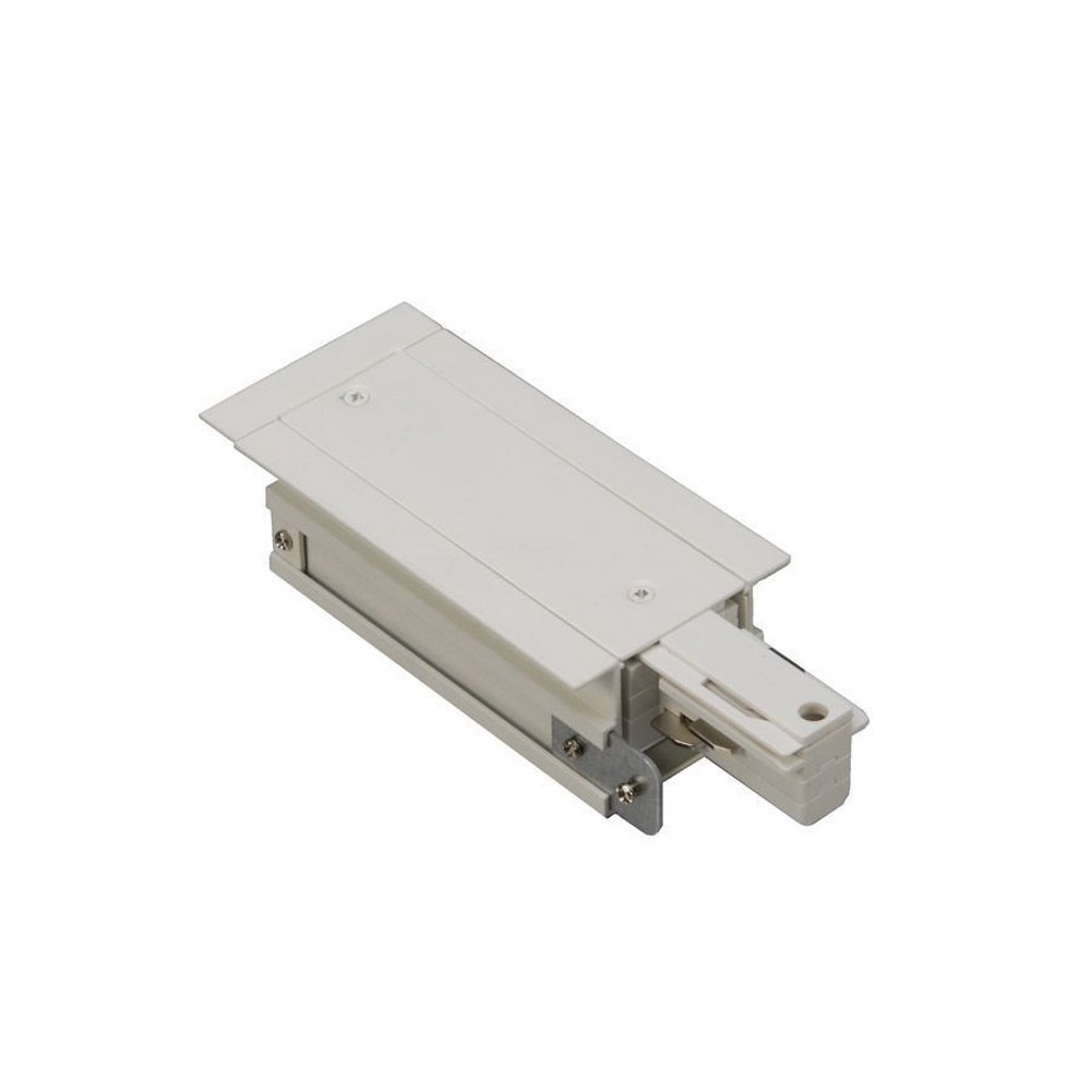 WAC Lighting-WHEDL-RT-10A-PT-Accessory - 277V 10-Amp W-Recessed Track Flangend Live End Right Current Limiter Platinum  White Finish