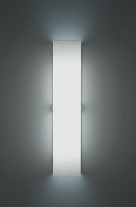 WPT Design-CHAN-Std-SV-WH-Channel - Two Light Standard Wall Sconce  White/White Silver Finish