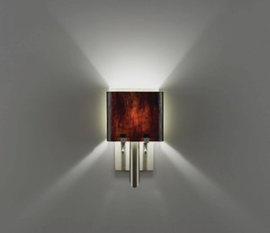 WPT Design-Dessy1/6-S-WH-Dessy 1/6 - One Light Wall Sconce  White/White Stainless Steel Finish