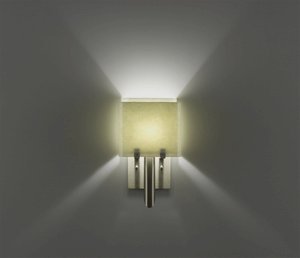 WPT Design-Dessy1/6-D-SN/SN-Dessy 1/6 - One Light Wall Sconce Stainless Steel Front Snow/Back Snow Stainless Steel Finish