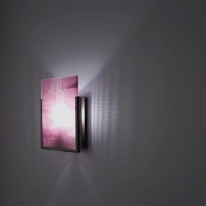 WPT Design-FN1-BZ-MER-F/N 1 - One Light Wall Sconce Bronze Merlot Stainless Steel Finish