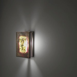 WPT Design-FN2IO-BZ-FUZ-F/N 2IO - One Light Wall Sconce Bronze Fuzzy Silver Finish